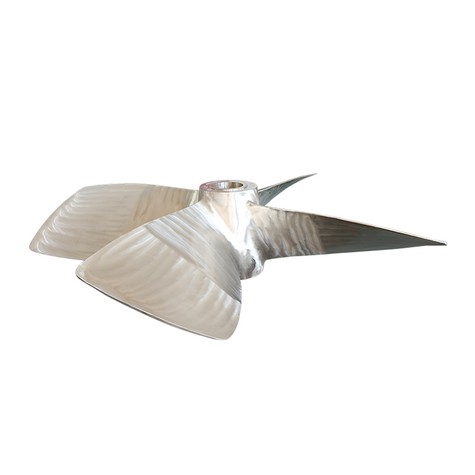 Fiðrandi snekkjuskrúfa